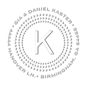 Brand your family name with a unique image on all stationary and correspondence using an Embossing Seal". Shiny "Square" Embossers are perfect for round, oval or square designs! And with magnetic dies, buy more than one design.Xstampers.com
