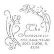 Monogram Embosser Style CE-50026 is used for creating a return address seal, visit Xstampers.com for more