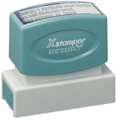 Fast & friendly service. Custom Pre ink Stamps are customized with your text, ink color and font style. Fast Shipping