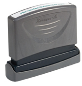 Fast & friendly service. Custom Pre ink Stamps are customized with your text, ink color and font style. Fast Shipping