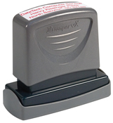 Fast & friendly service. Custom Pre ink Stamps are customized with your text, ink color and font style. Fast Shipping