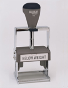 This steel self-inking custom stamp is constructed from rigid steel to stand up to daily use.
It is engineered for smooth, steady operation.
This rubber stamp can have up to 9 lines and 27 characters of text. For more stamps go to Xstampers.com