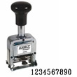 Fast& friendly service! This is a 10-band, 7 action Automatic, Self-Inking number stamp. It operates on consecutive, duplicates, triplicates or repeat documents.
