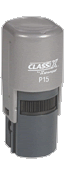 P15 Self-Inking Stamp 9/16" round (1 Year Warranty on Self-Inking Stamps, instead of Lifetime Xstamper Warranty)
ClassiX Self-Inking is a self inking stamp that use a water based ink.